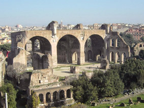 Visita la Basilica di Massenzio 