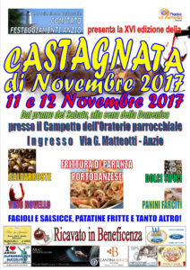 Castagnata di Novembre ad Anzio | Sagre nel Lazio