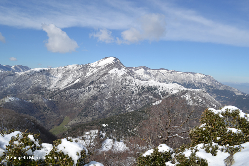Monte Gemma dal valico di Monte Acuto (Maenza) | Escursioni, Sentieri e Trekking nel Lazio