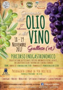 Giornate dell'Olio e del Vino a Gallese (VT) | Fiere nel Lazio