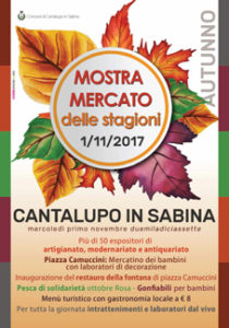 Mostra - Mercato delle Stagioni a Cantalupo in Sabina (RI) | Fiere nel Lazio