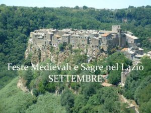Feste Medievali e Sagre nel Lazio - Settembre