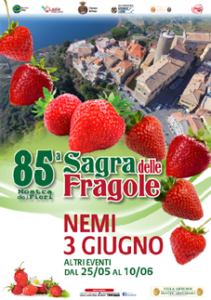 Sagra delle Fragole 2018 a Nemi (RM) | Sagre nel Lazio