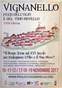 Festa dell'Olio e del Vino Novello a Vignanello (VT) | Sagre nel Lazio