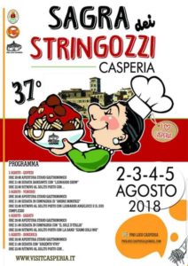 Sagra dei Stringozzi 2018 a Casperia (RI) | Sagre nel Lazio