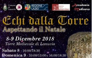 Aspettando il Natale, Echi dalla Torre 2018 a Lanuvio (RM) | Eventi nel Lazio