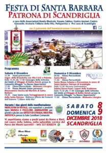 Festa di Santa Barbara 2018 a Scandriglia (RI) | Feste del Patrono nel Lazio
