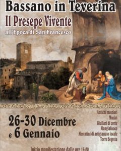 Presepe Vivente 20178 a Bassano in Teverina (VT) | Presepi Viventi e Artistici del Lazio