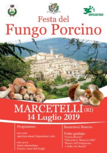 Festa del Fungo Porcino 2019 a Marcetelli (RI) | Sagre nel Lazio