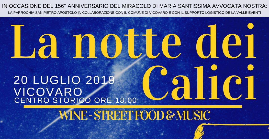 La Notte dei Calici a Vicovaro