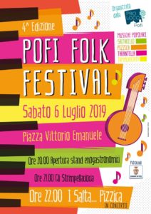 Pofi Folk Festival 2019 a Pofi (LT) | Eventi Musicali nel Lazio