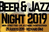 Beer & Jazz Night a Vicovaro 2019
