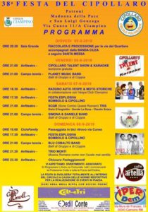 Festa del Cipollaro 2019 a Ciampino (RM) | Eventi Musicali nel Lazio