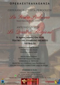 La Serva Padrona di Pergolesi e le Quattro Stagioni di Vivaldi a Vetralla (VT) | Eventi Musicali e Teatrali nel Lazio
