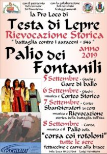 Palio dei Fontanili 2019 a Testa di Lepre - Fiumicino (RM) | Feste medievali in Provincia di Roma