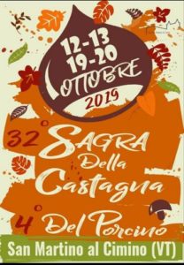 Sagra della Castagna e del Fungo Porcino 2019 a San Martino al Cimino (VT) | Sagre nel Lazio