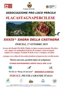 Sagra della Castagna 2019 a Percile (RM) | Sagre nel Lazio