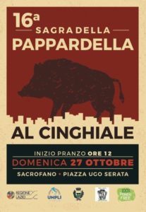 Sagra delle Pappardelle al Cinghiale 2019 a Sacrofano (RM) | Sagre nel Lazio