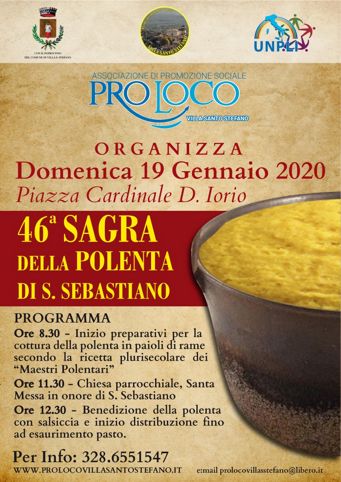 Sagra della Polenta di San Sebastiano a Villa Santo Stefano (FR) | Sagre nel Lazio