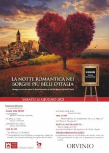 La Notte Romantica nei Borghi più Belli d'Italia 2021 a Orvinio