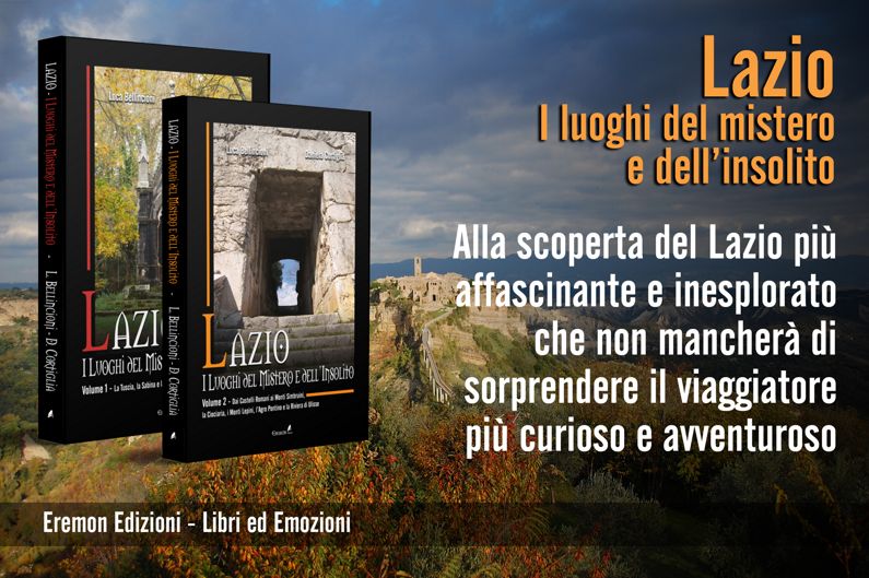 Promo libri Lazio i Luoghi del Mistero e dell'insolito