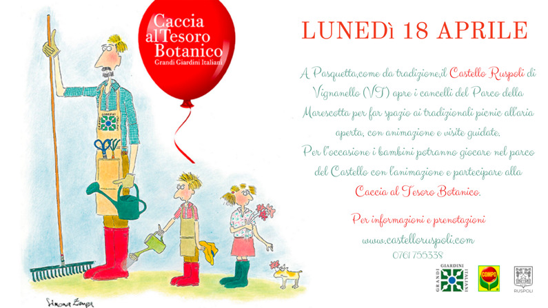 Caccia al Tesoro Botanico 2022 al Castello Ruspoli di Vignanello (VT) | Lazio Nascosto