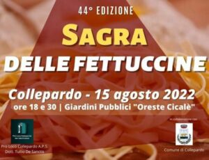 Sagra delle Fettuccine 2022 a Collepardo (FR) | Sagre nel Lazio