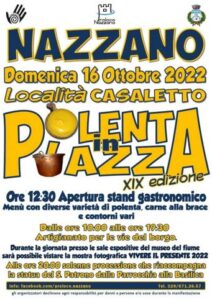 Polenta in Piazza 2022 a Nazzano (RM) | Sagre nel Lazio