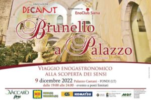 Brunello a Palazzo 2022 a Fondi (LT) | Lazio Nascosto