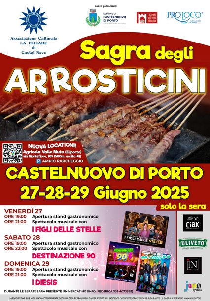 Sagra degli Arrosticini 2025 a Castelnuovo di Porto (RM) | Lazio Nascosto