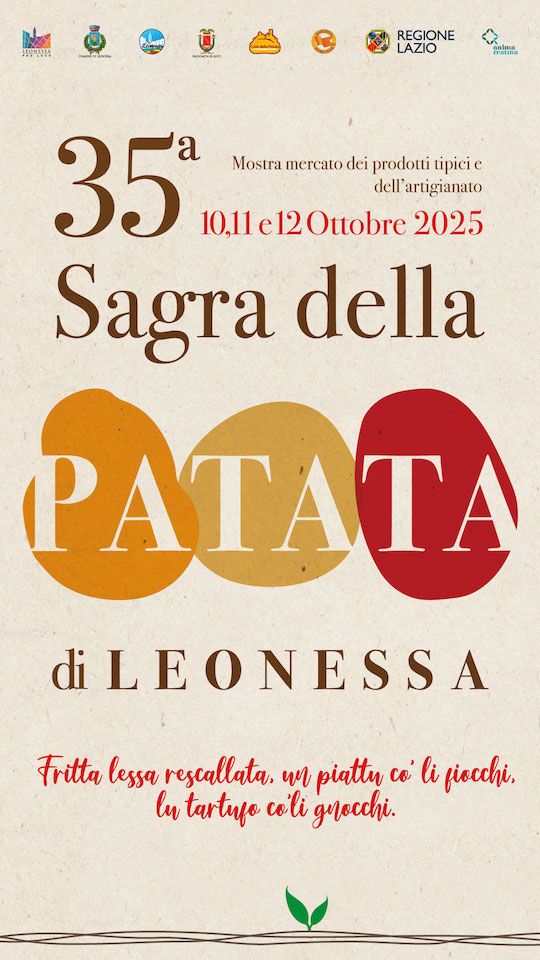 Sagra della Patata Leonessana 2025 a Leonessa (RI) | Sagre nel Lazio