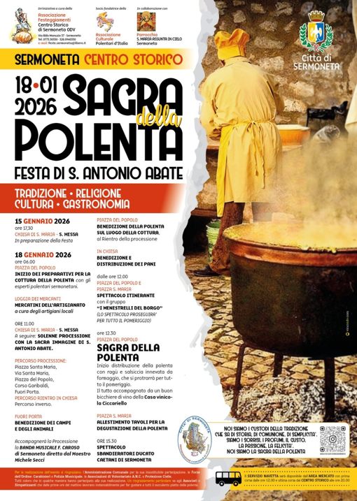 Sagra della Polenta 2026 a Sermoneta (LT) | Sagre nel Lazio Sagra della Polenta 2026 a Sermoneta (LT) | Sagre nel Lazio